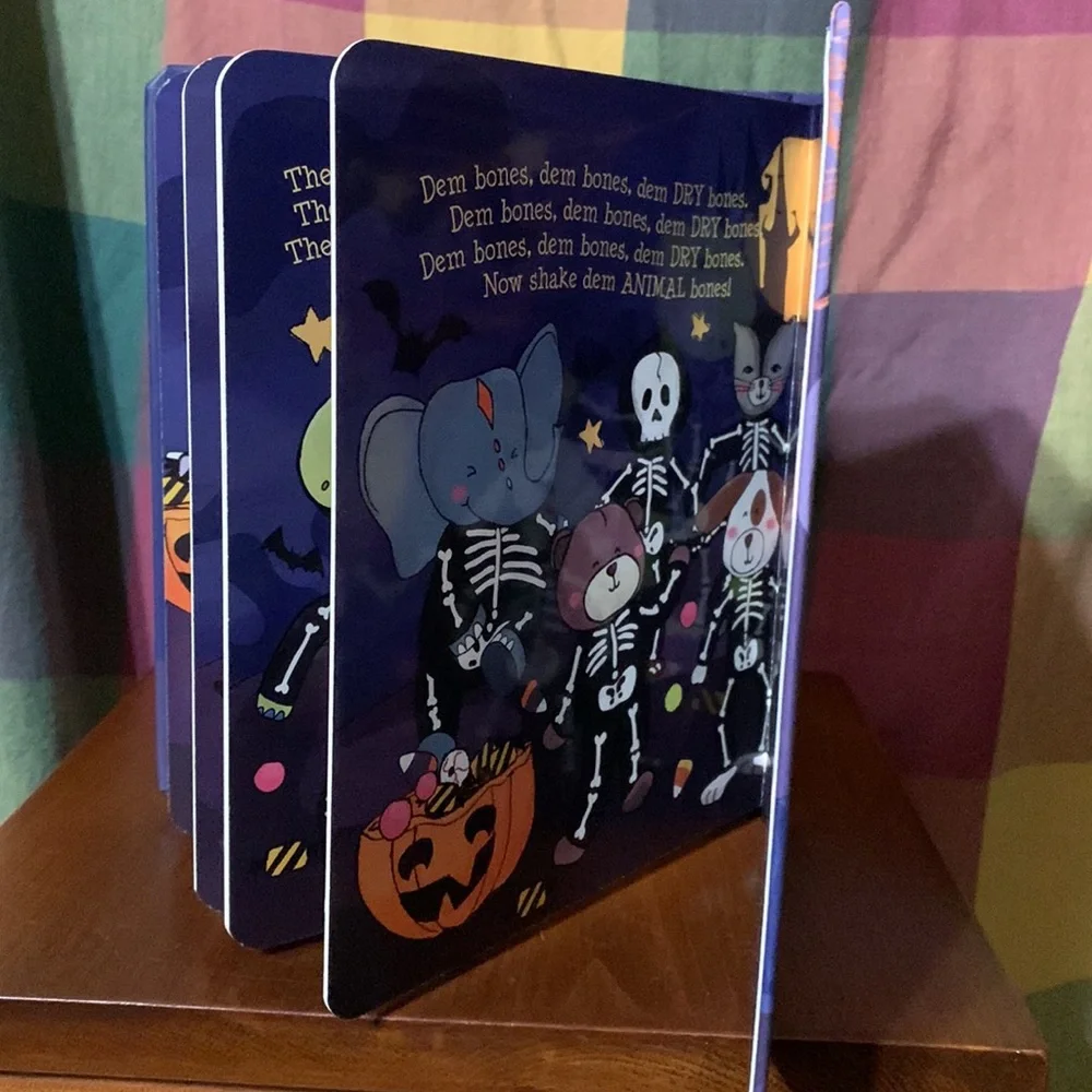 Children’s Halloween 🎃 Book- SILLY - Favorite Childhood Tune- Dem Bones